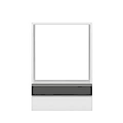 Alvinka Mutfak Modül Hg_J Alt 1K 60Cm Ank Dolap Beyaz Antrasit Suntalam