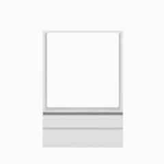 Alvinka Mutfak Modül Hg_J Alt 1K 60Cm Ank Dolap Beyaz Beyaz Mdf