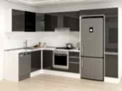 Alvinka 180-330X222 Cm Hg_J Köşe Mutfak Dolabı Antrasit - Suntalam