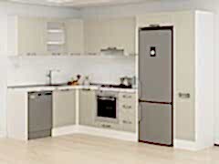 Alvinka 180-330X222 Cm Mbr_A Köşe Mutfak Dolabı Kumtaşı - Suntalam