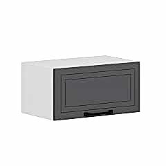 Alvinka Mutfak Modül Mbr_A Üst 1Yk 60-H30Cm Dav Dolap Beyaz Antrasit Mdf