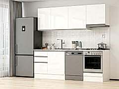 Alvinka 230X210 Cm Hg_J Mutfak Dolabı Beyaz - Suntalam