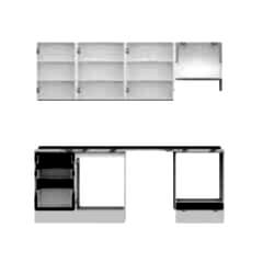 Alvinka 230X210 Cm Mbr_B Mutfak Dolabı Beyaz - Suntalam