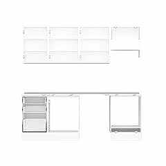 Alvinka 230X210 Cm Mbr_B Mutfak Dolabı Antrasit - Suntalam