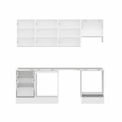 Alvinka 230X210 Cm Mbr_B Mutfak Dolabı Kumtaşı - Mdf