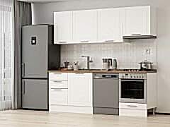 Alvinka 230X210 Cm Mbr_C Mutfak Dolabı Beyaz - Suntalam