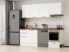 Alvinka 230X210 Cm Mbr_C Mutfak Dolabı Beyaz - Mdf