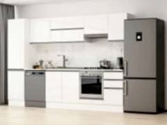 Alvinka 305X210 Cm High Gloss Mutfak Dolabı Mb-E90B50S45-1 High Gloss | Beyaz - Suntalam