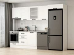 Alvinka 310X220 Cm Mbr_A Mutfak Dolabı Beyaz - Mdf