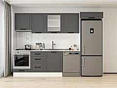 Alvinka 310X220 Cm Mbr_A Mutfak Dolabı Antrasit - Suntalam