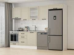 Alvinka 310X220 Cm Mbr_A Mutfak Dolabı Kumtaşı - Mdf