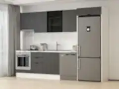 Alvinka 310X220 Cm Mbr_B Mutfak Dolabı Antrasit - Suntalam