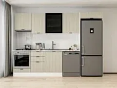 Alvinka 310X220 Cm Mbr_B Mutfak Dolabı Kumtaşı - Mdf