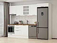 Alvinka 310X220 Cm Mbr_C Mutfak Dolabı Beyaz - Mdf