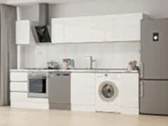 Alvinka 330X210 Cm Hg_J Mutfak Dolabı Beyaz - Suntalam