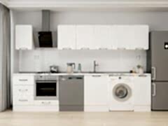 Alvinka 330X210 Cm Mbr_A Mutfak Dolabı Beyaz - Suntalam