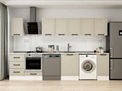 Alvinka 330X210 Cm Mbr_A Mutfak Dolabı Kumtaşı - Suntalam