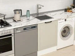 Alvinka 330X210 Cm Mbr_A Mutfak Dolabı Kumtaşı - Suntalam