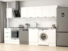 Alvinka 330X210 Cm Mbr_B Mutfak Dolabı Beyaz - Suntalam