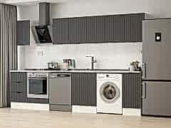 Alvinka 330X210 Cm Mbr_B Mutfak Dolabı Antrasit - Suntalam