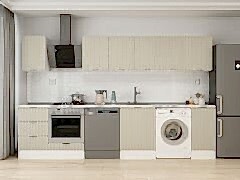 Alvinka 330X210 Cm Mbr_B Mutfak Dolabı Kumtaşı - Suntalam