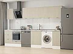 Alvinka 330X210 Cm Mbr_B Mutfak Dolabı Kumtaşı - Mdf