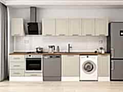 Alvinka 330X210 Cm Mbr_C Mutfak Dolabı Kumtaşı - Suntalam