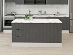 Alvinka 180 Cm Mbr_B Ada Mutfak Dolabı Beyaz Antrasit Suntalam