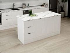 Alvinka 180 Cm Mbr_B Ada Mutfak Dolabı Beyaz Beyaz Suntalam