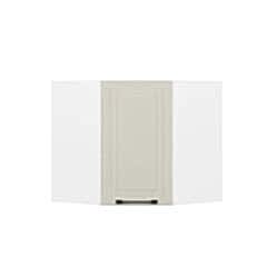 Alvinka Mutfak Modül Mbr_A Üst 1Dk1R 60-H60Cm Köşe Dolap Beyaz Kumtaşı Suntalam