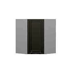 Alvinka Mutfak Modül Mbr_A Üst 1Dk1R 60-H72Cm Köşe Dolap Beyaz Kumtaşı Mdf