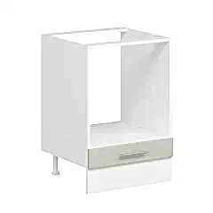 Alvinka Mutfak Modül Mbr_C Alt 1K 60Cm Ank Dolap Beyaz Kumtaşı Suntalam