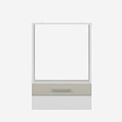 Alvinka Mutfak Modül Mbr_C Alt 1K 60Cm Ank Dolap Beyaz Kumtaşı Suntalam