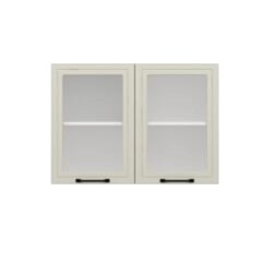 Alvinka Mutfak Modül Mbr_A Üst 2Dk1R 100-H72Cm Dolap Cam Beyaz Kumtaşı Suntalam