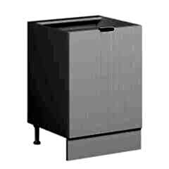 Alvinka Mutfak Modül Mbr_B Alt 1K1R 60Cm Dolap Beyaz Beyaz Mdf