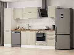 Alvinka 305X210 Cm Klasik Mebran Mutfak Dolabı Mb-E90B50S45-2 Mebran | Kumtaşı - Suntalam