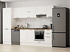 Alvinka 310X210 Cm Klasik Mebran Mutfak Dolabı Mb-E90B60S40-1 Mebran | Beyaz - Suntalam