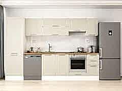 Alvinka 310X210 Cm Klasik Mebran Mutfak Dolabı Mb-E90B60S40-1 Mebran | Kumtaşı - Suntalam