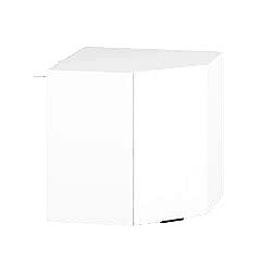 Alvinka Mutfak Modül Mbr_B Üst 1Dk1R 60-H60Cm Köşe Dolap Beyaz Beyaz Suntalam