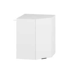 Alvinka Mutfak Modül Mbr_B Üst 1Dk1R 60-H72Cm Köşe Dolap Beyaz Beyaz Suntalam