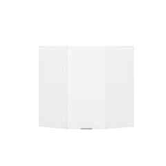 Alvinka Mutfak Modül Mbr_B Üst 1Dk1R 60-H72Cm Köşe Dolap Beyaz Beyaz Suntalam