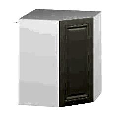 Alvinka Mutfak Modül Mbr_C Üst 1Dk1R 60-H72Cm Köşe Dolap Beyaz Kumtaşı Suntalam