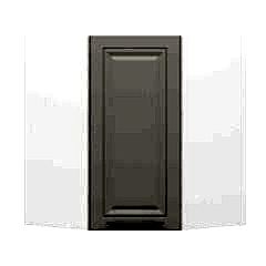 Alvinka Mutfak Modül Mbr_C Üst 1Dk1R 60-H72Cm Köşe Dolap Beyaz Kumtaşı Suntalam