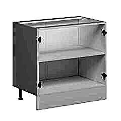 Alvinka Mutfak Modül Mbr_B Alt 2K1R 90Cm Dolap Beyaz Antrasit Suntalam