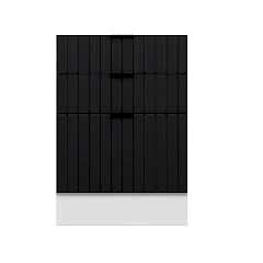 Alvinka Mutfak Modül Mbr_B Alt 3Ç1B2K Nray 60Cm Dolap Beyaz Antrasit Suntalam