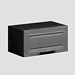 Alvinka Mutfak Modül Mbr_C Üst 1Yk 60-H30Cm Dav Dolap Beyaz Beyaz Mdf