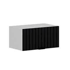 Alvinka Mutfak Modül Mbr_B Üst 1Yk 60-H30Cm Dav Dolap Beyaz Antrasit Mdf