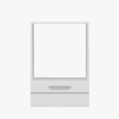 Alvinka Mutfak Modül Duz Alt 1K 60Cm Ank Dolap Beyaz Beyaz Suntalam