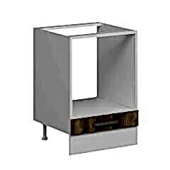 Alvinka Mutfak Modül Duz Alt 1K 60Cm Ank Dolap Beyaz Dore Suntalam