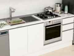 Alvinka 280X210 Cm High Gloss Mutfak Dolabı Mb-E80B40S40-2 High Gloss | Beyaz - Mdf